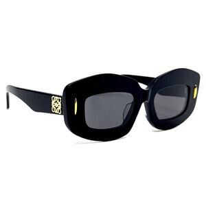 NEW!! LOEWE Sunglasses LW40114F 01A Authentic